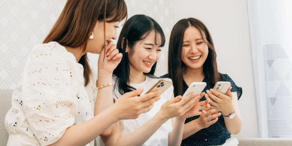 Z世代のスマートフォン文化にぴったり